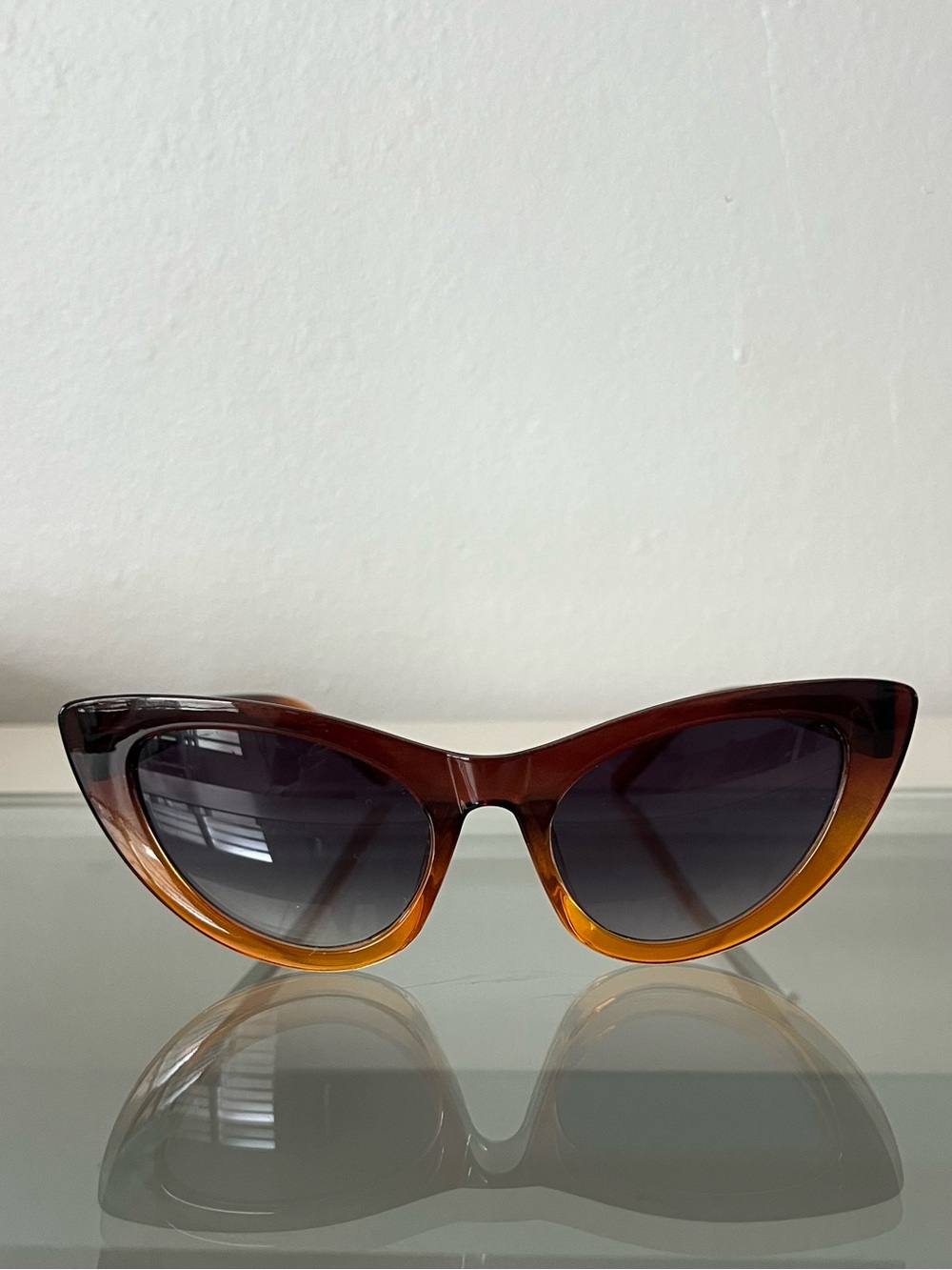 Women’s Cat Eye Sunglasses - Brown Gradient